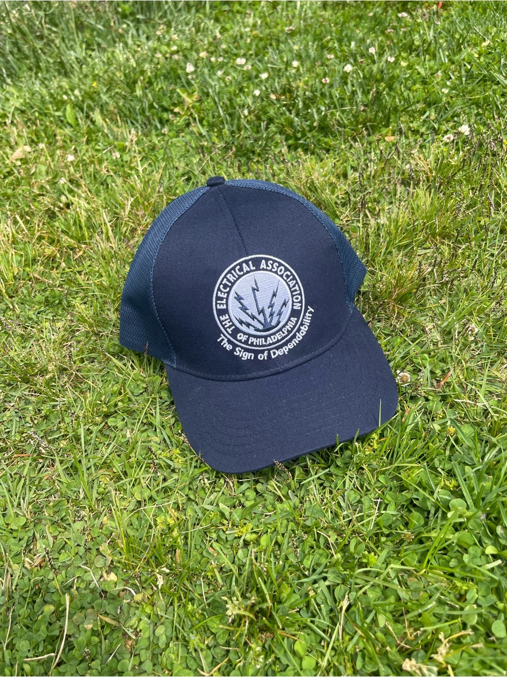 The Electrical Association of Philadelphia Navy Mesh Trucker Hat